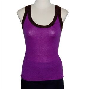 EUC Tory Burch Cashmere Tank Top